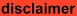 Disclaimer